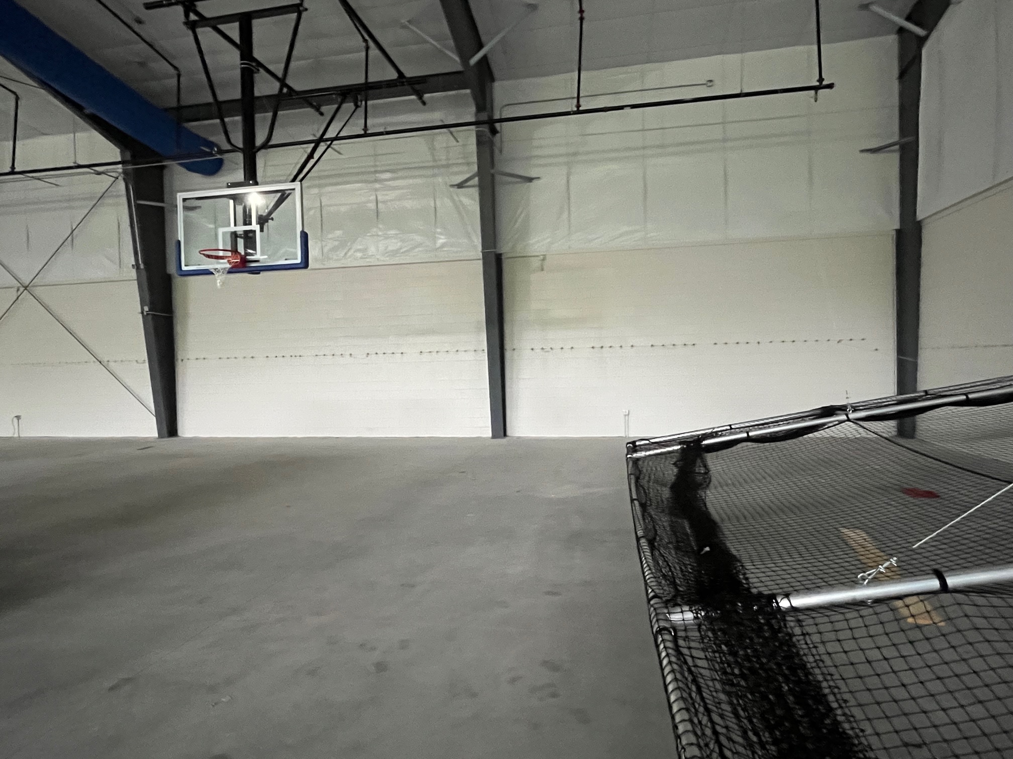 PATH Recreation & Fitness Center basketball batting cage